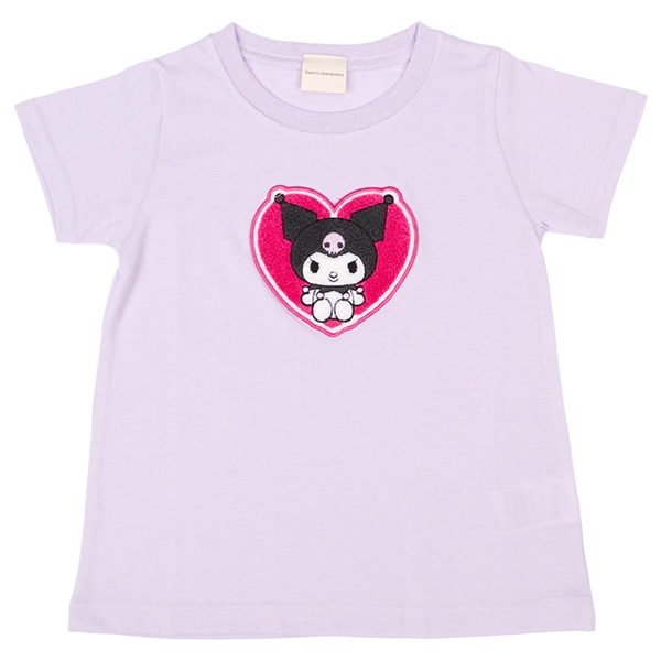 [キッズ]サガラ刺繍Ｔシャツ　クロミ　パープル パープル 100cm