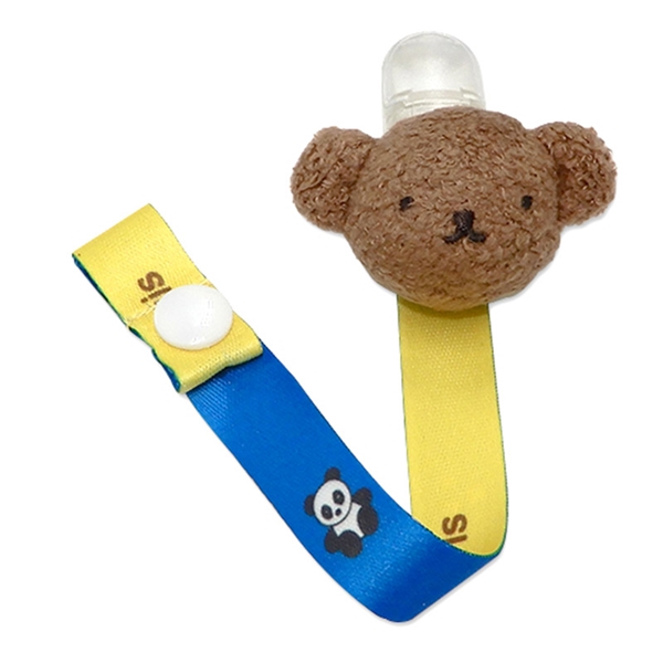 おしゃぶりホルダー ボリス イエロー