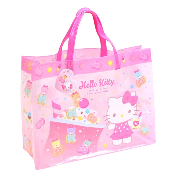 プールバッグ マチアリ(角形)  ハローキティ