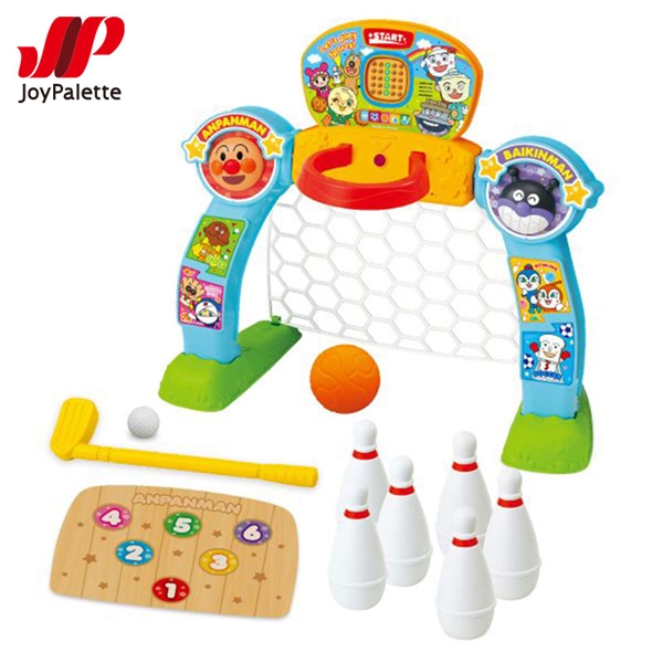 チャレンジ！能力アップ！ アンパンマン スポーツデラックス4in1セット