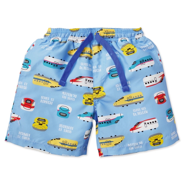 [ベビー]スイムパンツ JR新幹線 サックス 80cm