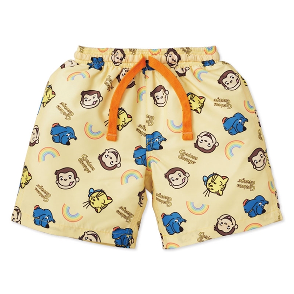 [キッズ]スイムパンツ おさるのジョージ ベージュ 100cm
