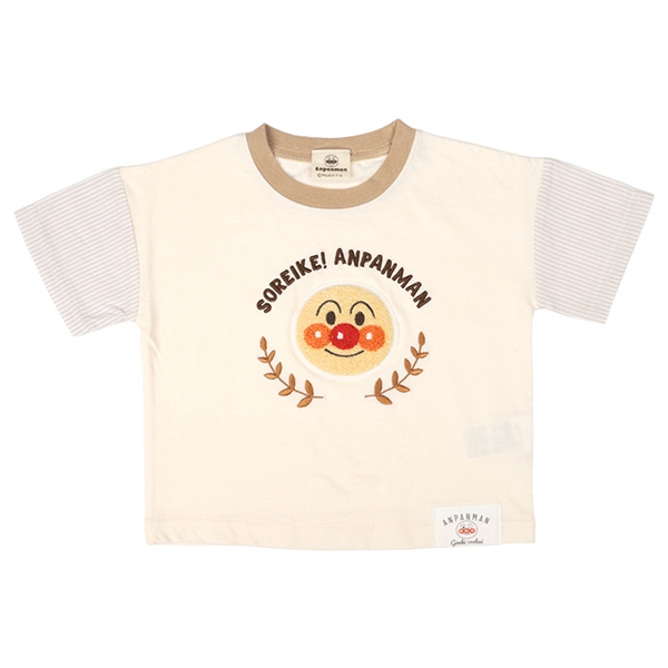 [キッズ]半袖Ｔシャツ　サガラ　アンパンマン　アイボリー アイボリー 100cm