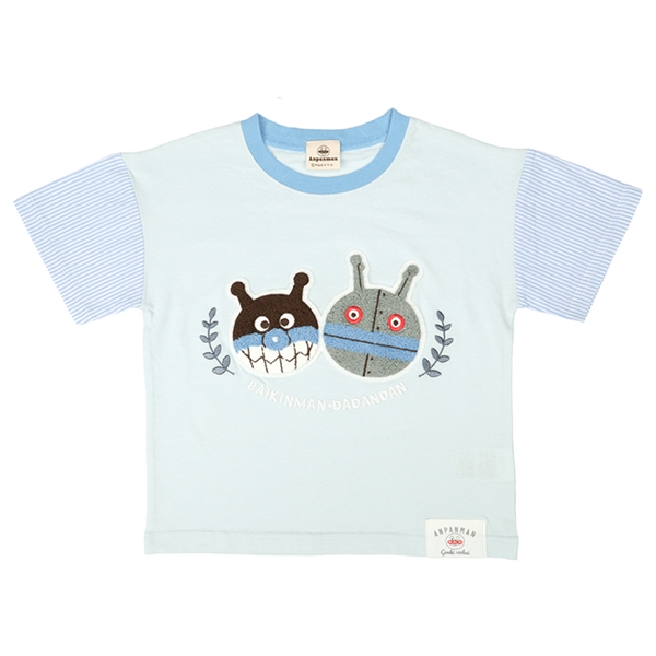 [キッズ]半袖Ｔシャツ　サガラ　アンパンマン　サックス サックス 100cm