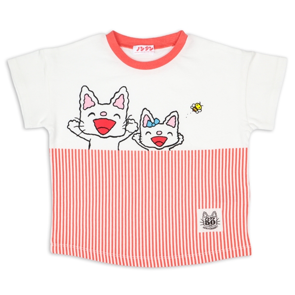 [キッズ]半袖Ｔシャツ　ノンタン　オフホワイト オフホワイト 100cm