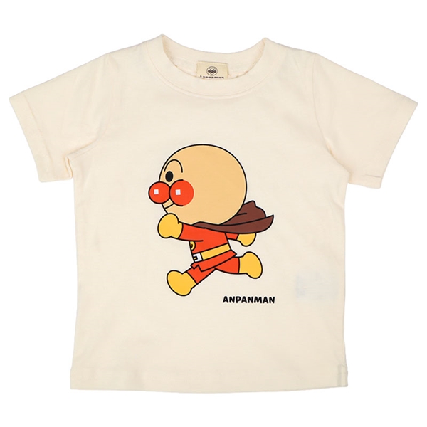 [ベビー]半袖Ｔシャツ　アンパンマン　オフホワイト オフホワイト 80cm