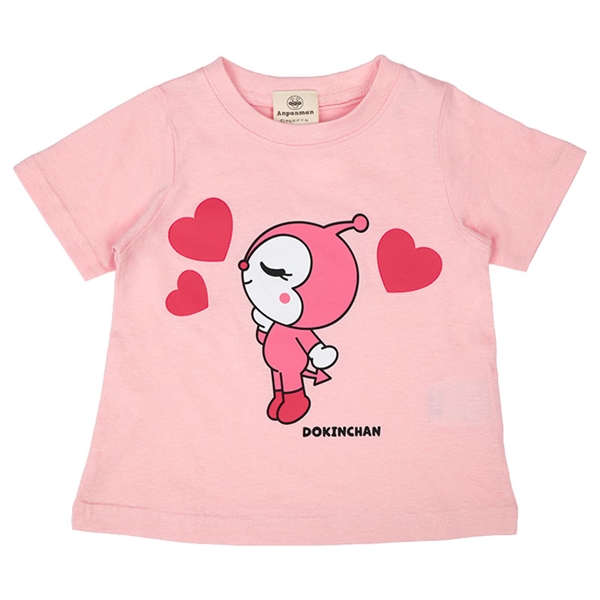 [ベビー]半袖Ｔシャツ　アンパンマン　ピンク ピンク 80cm