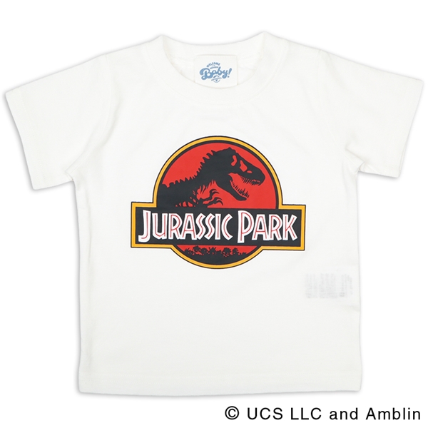 [ベビー]半袖Ｔシャツ　ジュラシック　オフホワイト オフホワイト 80cm