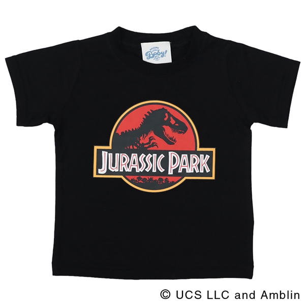 [ベビー]半袖Ｔシャツ　ジュラシック　ブラック ブラック 80cm
