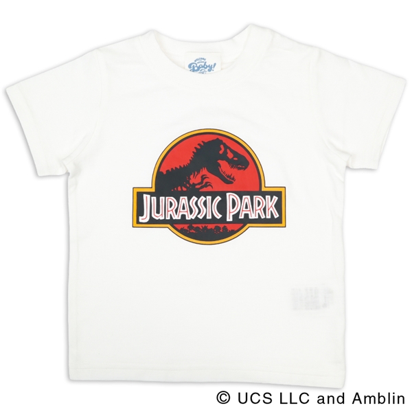 [キッズ]半袖Ｔシャツ　ジュラシック　オフホワイト オフホワイト 100cm