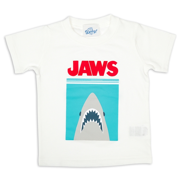 [ベビー]半袖Ｔシャツ　ＪＡＷＳ　オフホワイト オフホワイト 80cm