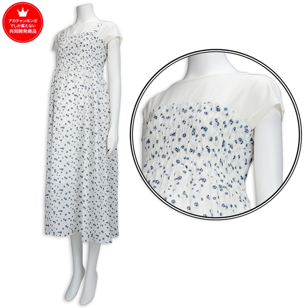 ３ＷＡＹワンピース　ホワイト ホワイト M~L