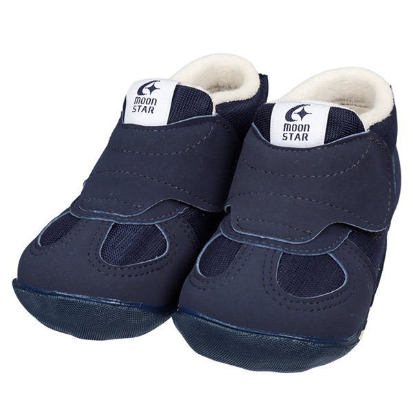 [12.0~13.5cm]ムーンスター　キャロットＢ１７０ＪＭ　ネイビー ネイビー 12.0cm