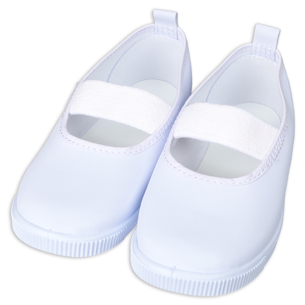 [14.0~20.0cm]ビニールバレーシューズ　ホワイト ホワイト 14.0cm