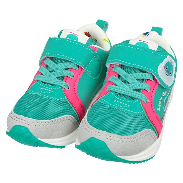 [15.0~18.0cm]とれたんず×はやぶさくんスニーカー　グリーン グリーン 15.0cm