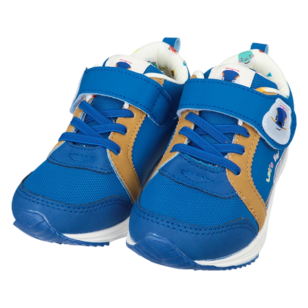 [15.0~18.0cm]とれたんず×かがやきくんスニーカー　ブルー ブルー 15.0cm