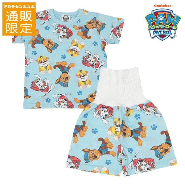 【通販限定】[ベビー]半袖パジャマ　パウパトロール　サックス サックス 80cm