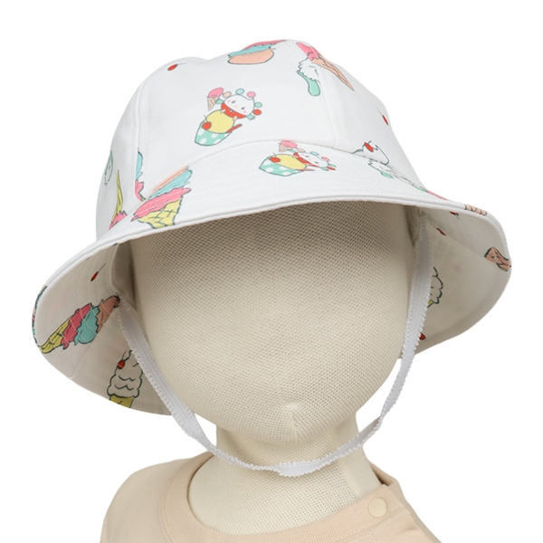 [48~50cm]メトロハット　いないいないばあっ！　アイボリー アイボリー 48cm