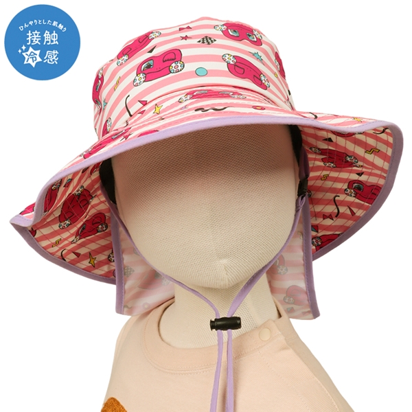 [48~52cm]サファリハット　けけちゃま　ピンク ピンク 48cm