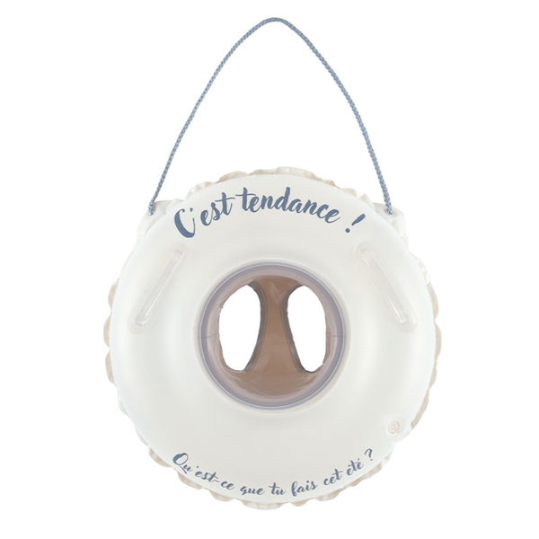 足抜き浮輪55cm ティラミスカラー