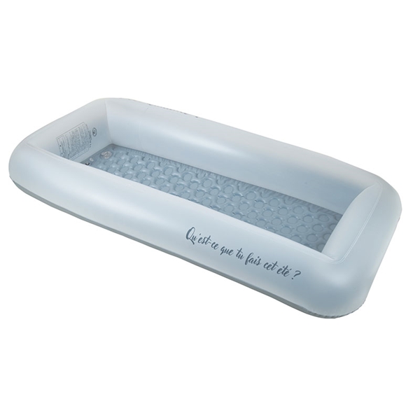 ベランダロングプール ストーングレー