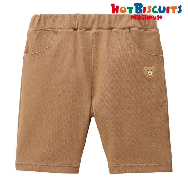 [ベビー] ハーフパンツ ベージュ[ミキハウス　ホットビスケッツ] ベージュ 80cm