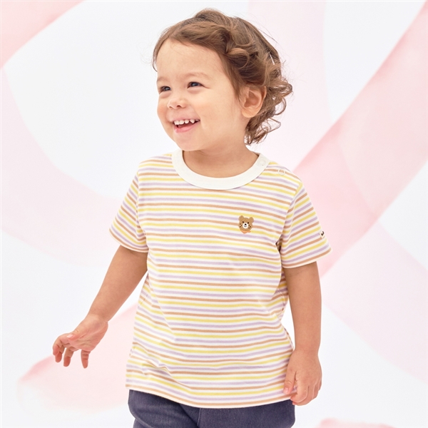 [ベビー] Ｔシャツ ラベンダー[ミキハウス　ホットビスケッツ] ラベンダー 70cm