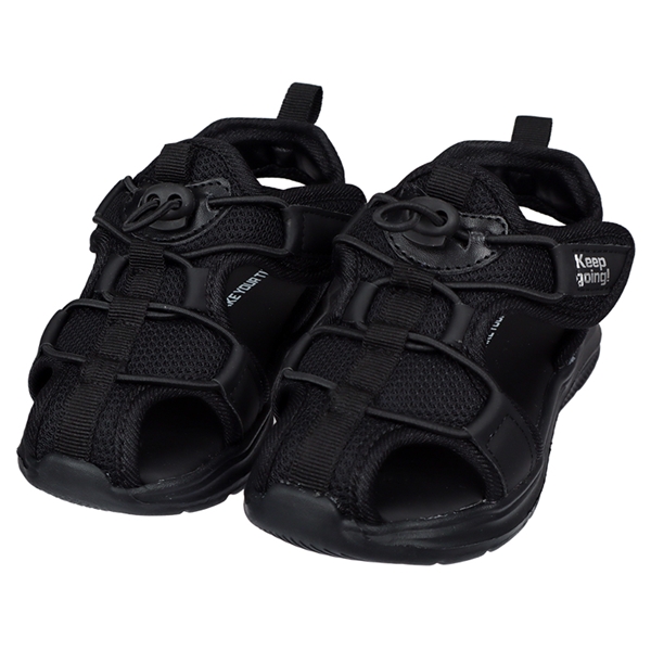 [14.0~17.0cm]スポーツサンダル　ブラック ブラック 14.0cm