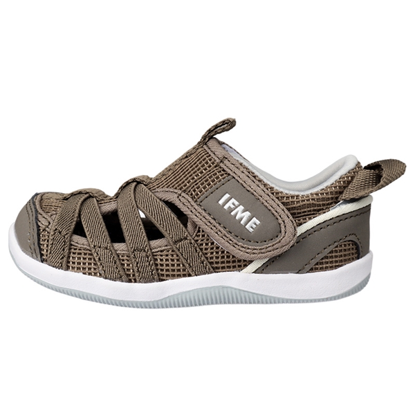 [12.0~14.5cm]イフミーベビーサンダル　ベージュ ベージュ 12.0cm