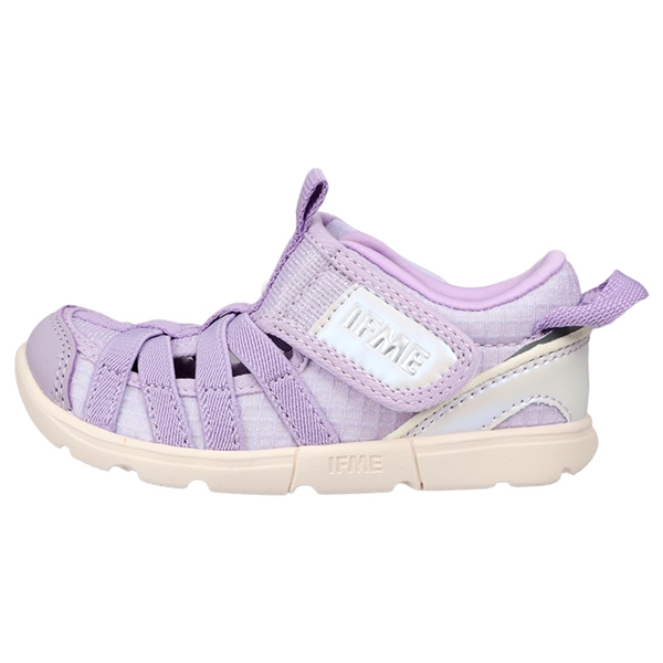 [15.0~17.0cm]イフミーキッズサンダル　パープル パープル 15.0cm