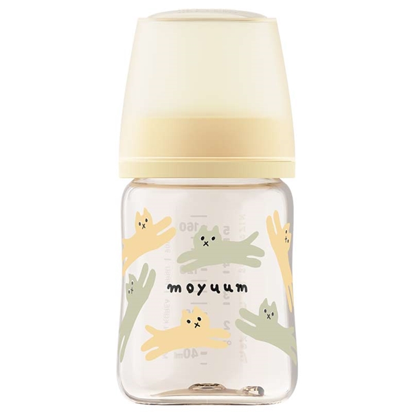 MOYUUM(モユム) プラスチック哺乳瓶 キャッツイエロー 170ml 170ml