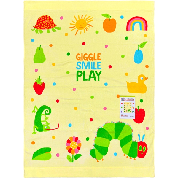 お昼寝ケット はらぺこあおむし はれやかドット 85×115cm