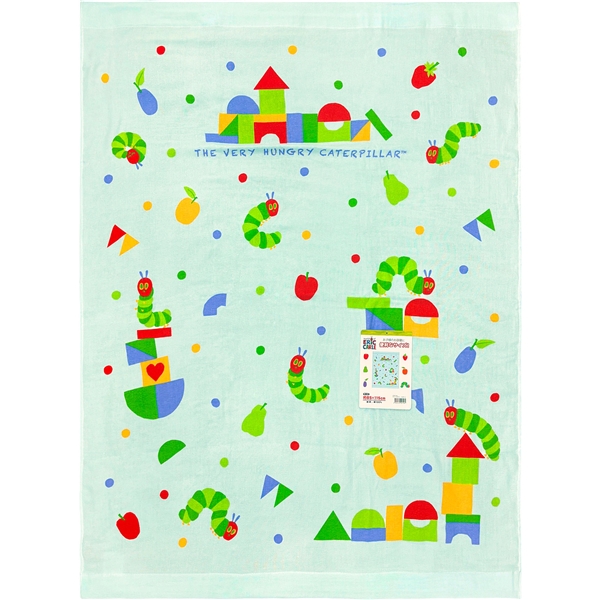 お昼寝ケット ガーゼ はらぺこあおむし つみきドット 85×115cm