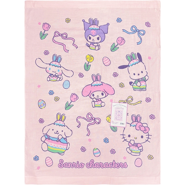 お昼寝ケット ガーゼ サンリオ ドリーミーイースター 85×115cm