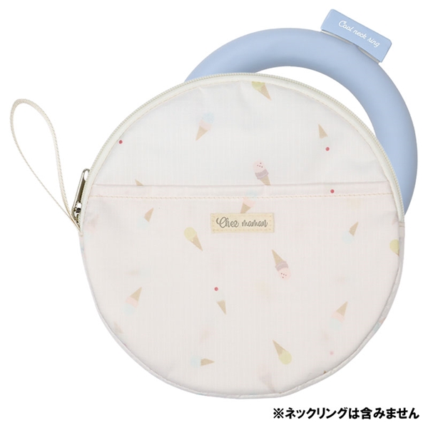 クールネックポーチ　アイス アイボリー F