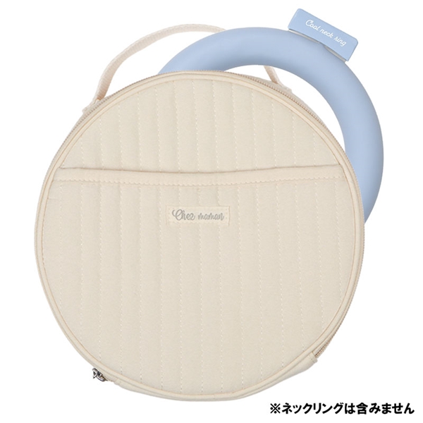 クールネックポーチ　イブル ベージュ F