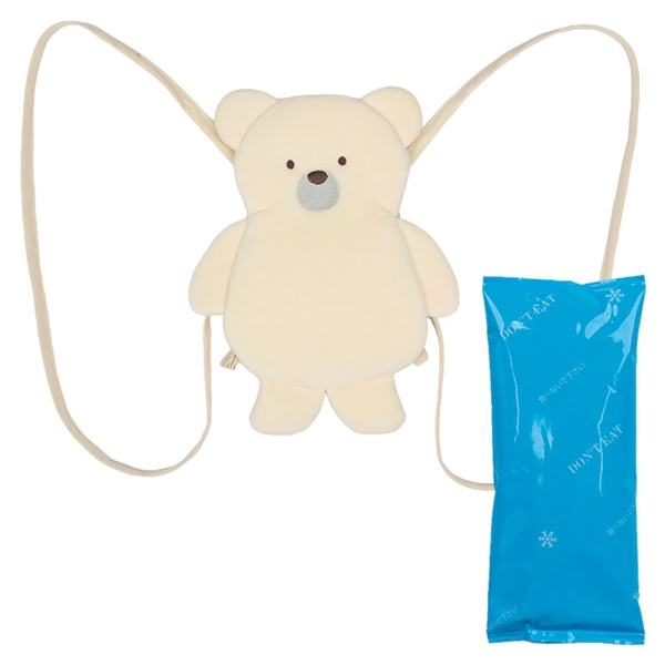 ひんやりリュック　シロクマ　アイボリー アイボリー F