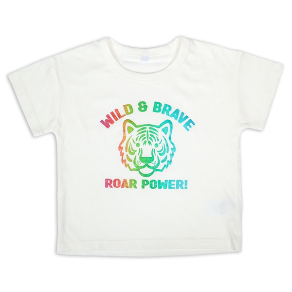[キッズ]半袖TシャツBOY　オフホワイト オフホワイト 100cm