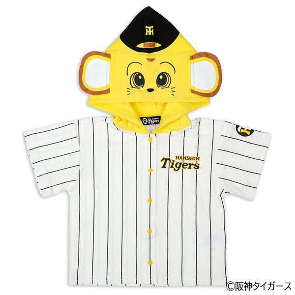 [ベビー]なりきりパーカー　キー太　オフホワイト オフホワイト 80cm