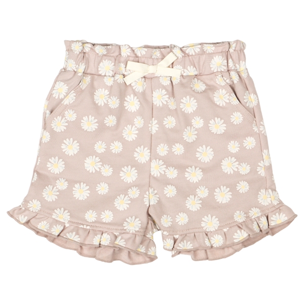 [ベビー]ショートパンツ　裾フリル　ピンク ピンク 70cm