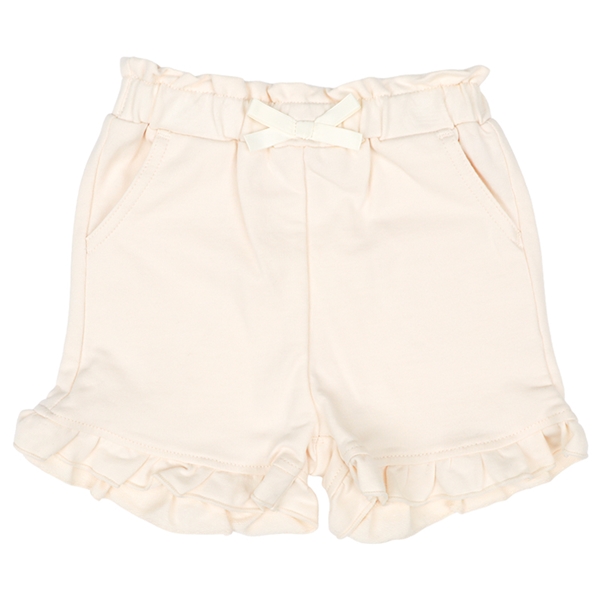[ベビー]ショートパンツ　裾フリル　アイボリー アイボリー 70cm