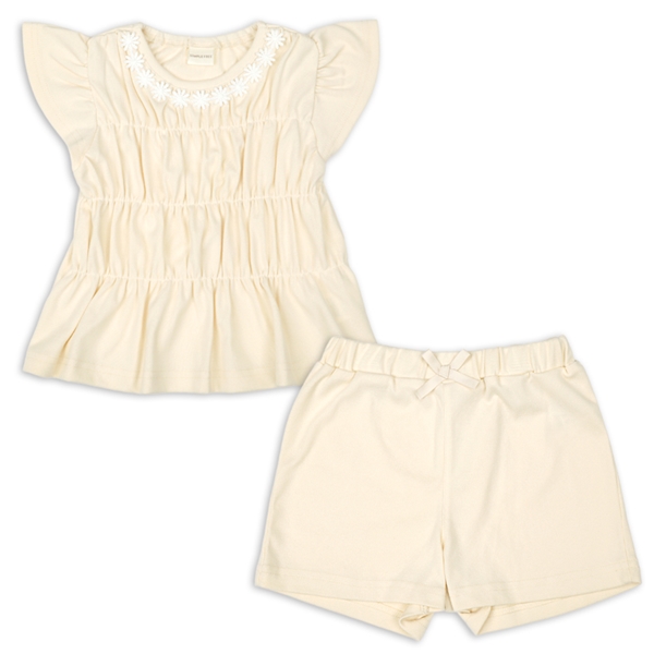 [ベビー]セットアップ　クリーム クリーム 80cm