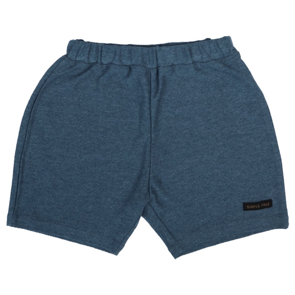 【SALE】[キッズ]ショートパンツ　ニットツイル　ネイビー ネイビー 100cm