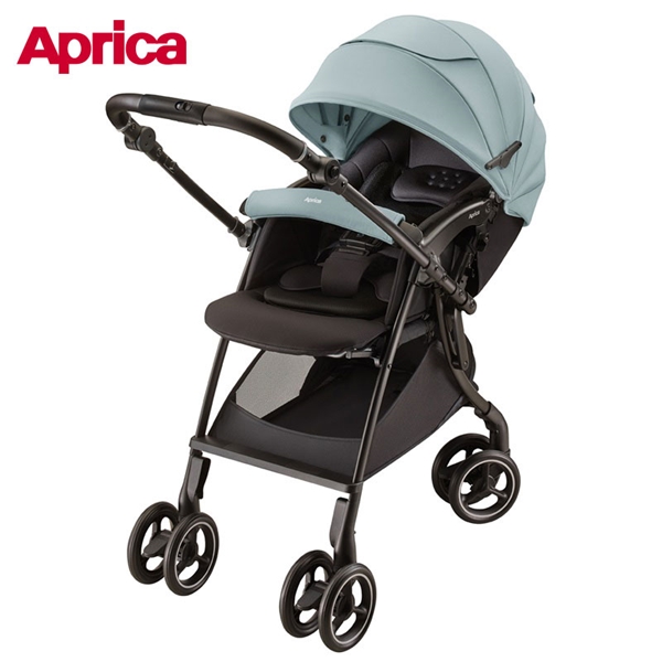 【3/27発売】ラクーナ クッション フリー プラスAE クラウディブルー 2026年モデル ベビーカー 入荷案内受付中 ブルー