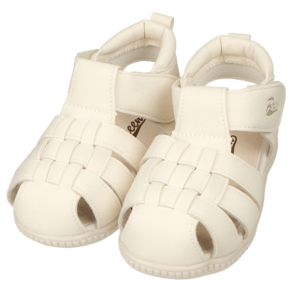 [13.0~16.0cm]グルカサンダル　ホワイト ホワイト 13.0cm
