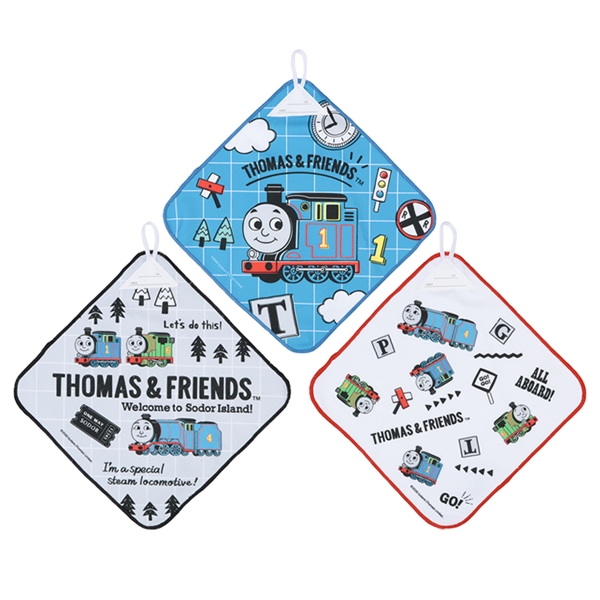 ループ付きタオル３Ｐ　トーマス