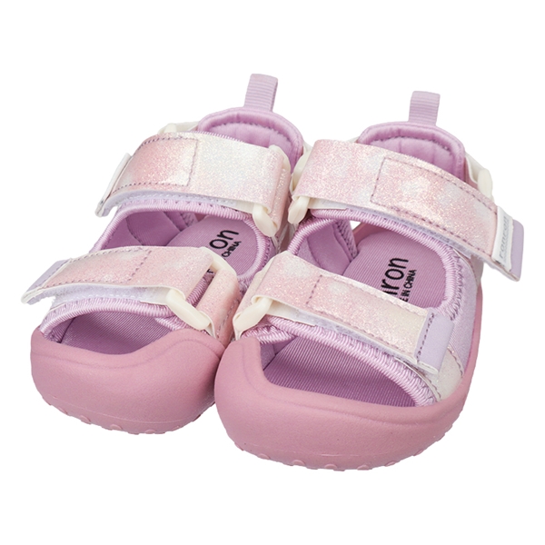 [13.0～17.0cm]ダブルベルトサンダル　ピンク ピンク 13.0cm