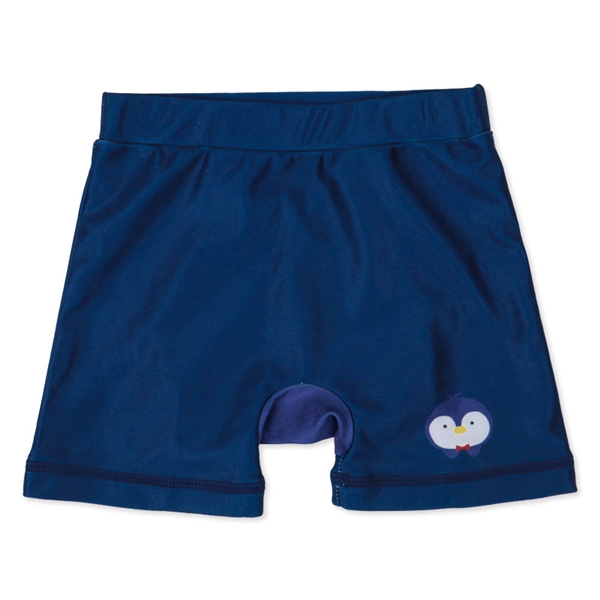 [ベビー]スイムパンツ ペンギン柄 ネイビー 80cm