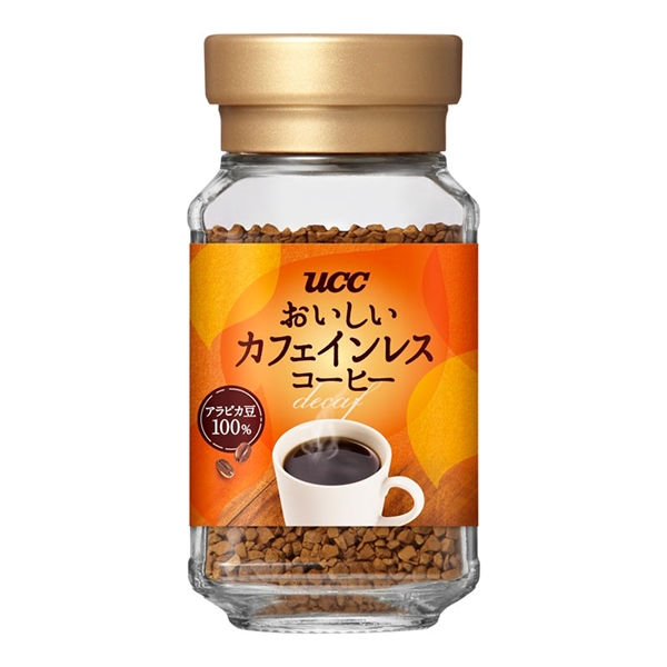 UCC おいしいカフェインレスコーヒー 瓶45g