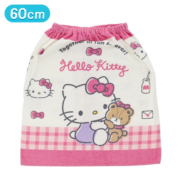 巻きタオル キティタイニーチャムといっしょ 60cm丈
